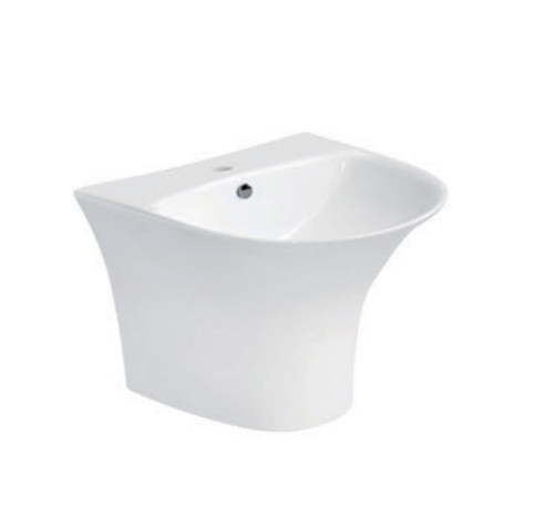 Waschbecken montiertes Waschbecken: Der neueste Trend im modernen Badezimmerdesign