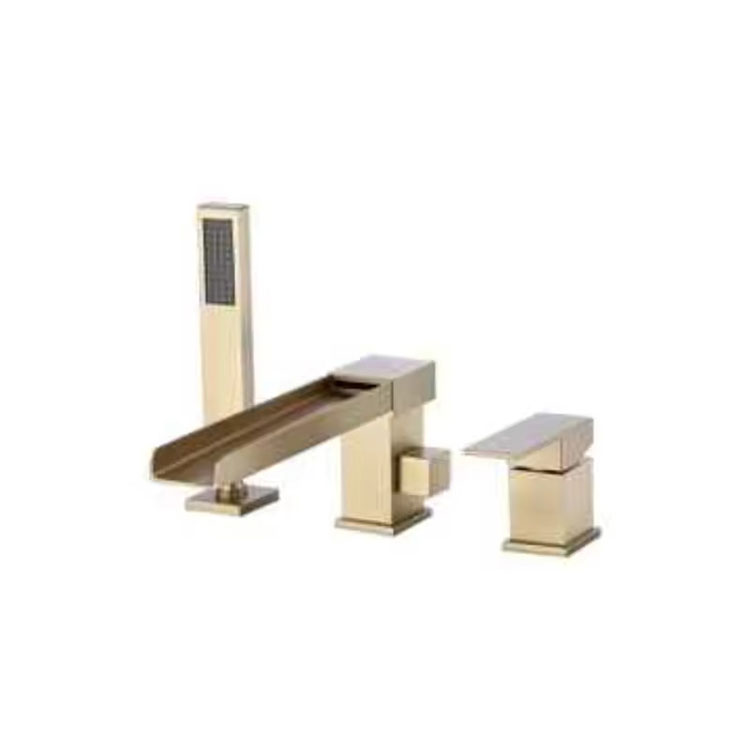 3 Loch Badewanne Wasserhahnmixer Tap Deck
